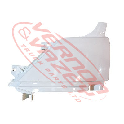 3186324-11 - FRONT CORNER PANEL - UPPER - L/H - W/OUT MIRROR HOLE - HINO 700 FS/FY 2017-