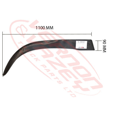 3191000-7S - GUARD - OUTER - L/H - DAY CAB - HINO RANGER PRO FC/FD/FG/FM 2002- GENUINE RECYCLED