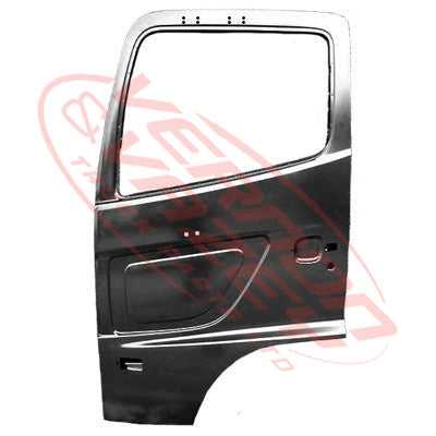 3191010-05S - FRONT DOOR - L/H - SHELL - W/MIRROR HOLES - HINO RANGER PRO FC/FD/FG/FM 2002- GENUINE RECYCLED