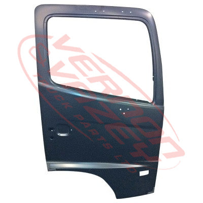 3191010-06S - FRONT DOOR - R/H - SHELL - W/MIRROR HOLES - HINO RANGER PRO FC/FD/FG/FM 2002- GENUINE RECYCLED