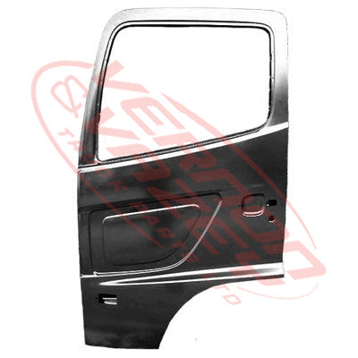 3191010-1S - FRONT DOOR - L/H - SHELL - W/OUT MIRROR HOLES - HINO RANGER PRO FC/FD/FG/FM 2002- GENUINE RECYCLED