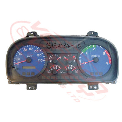 3191034-1S - SPEEDO CLUSTER - ELECTRONIC - HINO RANGER PRO FC/FD/FG/FM 2002- GENUINE RECYCLED