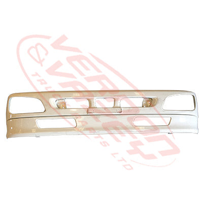 3191090-03S - FRONT BUMPER - N/CAB - W/VALANCE - SINGLE STUD - 2010- - HINO RANGER PRO FC/FD/FG/FM 2002- GENUINE RECYCLED