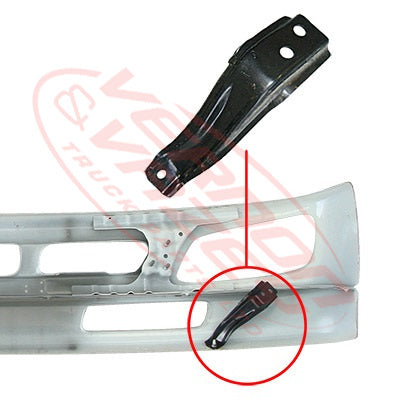 3191090-74S - FRONT BUMPER IRON - R/H - LOWER - HINO RANGER PRO FC/FD/FG/FM 2002- GENUINE RECYCLED