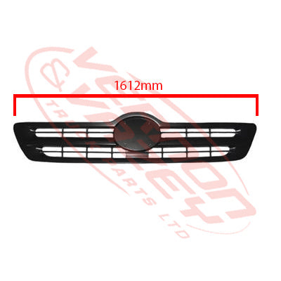 3191099-0S - GRILLE - WIDE - W/O HINO MARK - HINO RANGER PRO FC/FD/FG/FM 2002- GENUINE RECYCLED