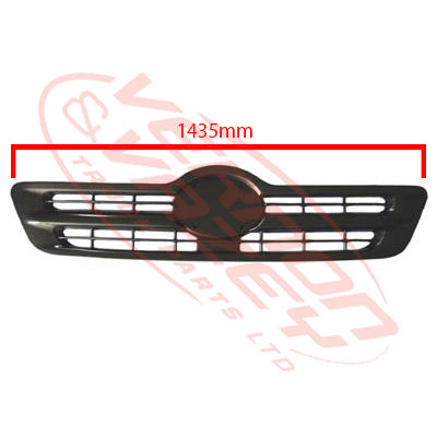 3191099-1S - GRILLE - N/CAB - W/O HINO MARK - HINO RANGER PRO FC/FD/FG/FM 2002- GENUINE RECYCLED