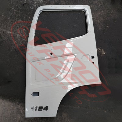 3192010-01S - FRONT DOOR - L/H - W/MIRROR HOLES - HINO RANGER PRO FC/FD/FG/FM 2015- GENUINE RECYCLED