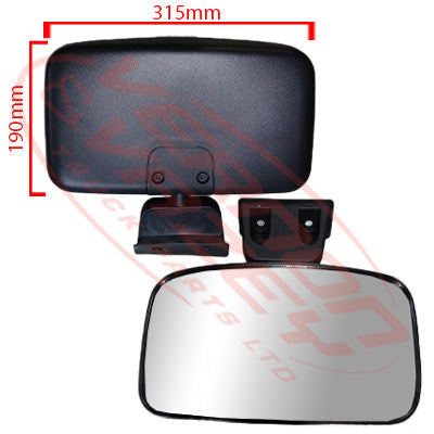 3192016-50 - MIRROR - L/H - KERB SIDE OBSERVATION - HINO RANGER 500 2017-