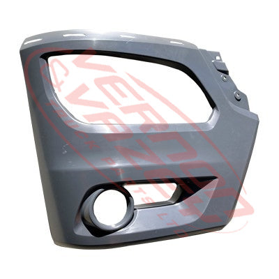 3192090-76G - FRONT BUMPER END - R/H - HIGH - W/HOLE FOR UPPER TRIM - HINO RANGER 500 2015- GH GENUINE RECYCLED