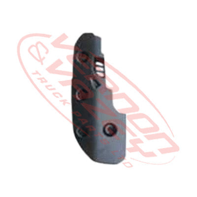 3192090-85G - FRONT BUMPER END - GARNISH - L/H - 44CM HIGH - HINO RANGER 500 2015- FC, FD FE GENUINE RECYCLED