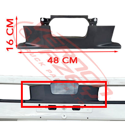 3192090-90 - FRONT BUMPER CENTRE - GARNISH - NARROW - HINO RANGER 500 2017- FC, FD, FE AFTERMARKET