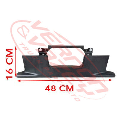3192090-90G - FRONT BUMPER CENTRE - GARNISH - NARROW - HINO RANGER 500 2015- FC, FD FE GENUINE RECYCLED
