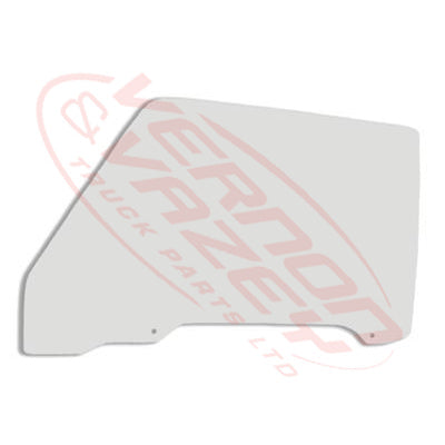 3485010-81S - GLASS - FRONT DOOR - L/H - MAZDA T3500/T4000/T4100 1984-89     WE GENUINE RECYCLED