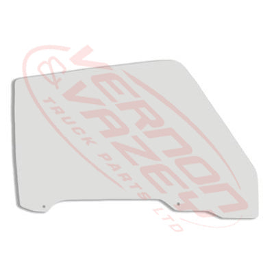 3485010-82S - GLASS - FRONT DOOR - R/H - MAZDA T3500/T4000/T4100 1984-89     WE GENUINE RECYCLED