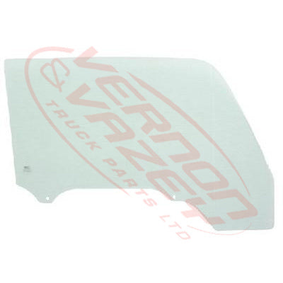 3486010-82S - GLASS - FRONT DOOR - R/H - MAZDA T3500/T4100 1989-    WG GENUINE RECYCLED