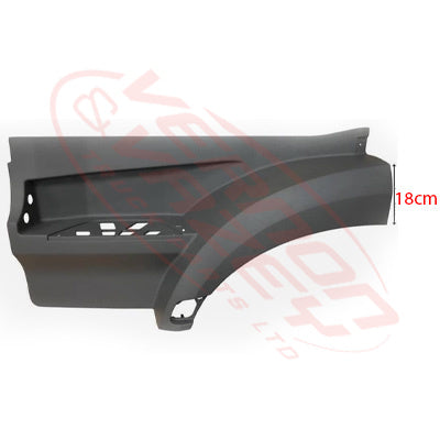3575304-13 - STEP PANEL - UPPER - L/H (4 GRILLE TYPE) - MERCEDES BENZ ACTROS - MP4 - CLASSIC/STREAM SPACE