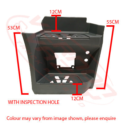 3575304-43 - STEP PANEL - LOWER & MIDDLE - L/H - 53CM HIGH - MERCEDES BENZ ACTROS - MP4 - LOW