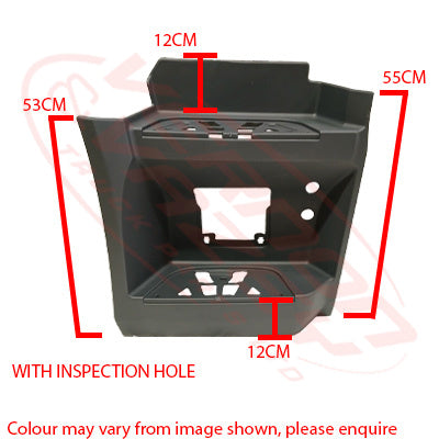 3575304-44 - STEP PANEL - LOWER & MIDDLE - R/H - 53CM HIGH - MERCEDES BENZ ACTROS - MP4 - LOW