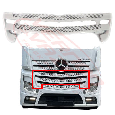 3575399-05 - FRONT GRILLE INSERT (BETWEEN HEADLAMPS) - MERCEDES BENZ ACTROS - MP4 - BIGSPACE