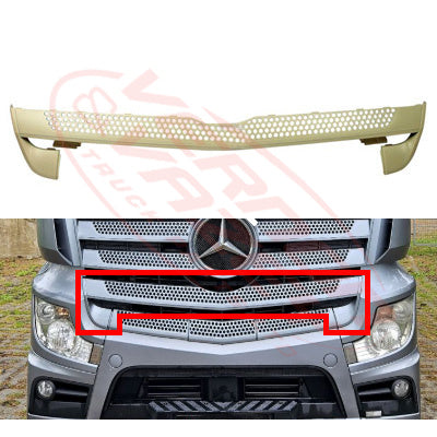 3575399-33 - FRONT GRILLE INSERT (BETWEEN HEADLAMPS) - MERCEDES BENZ ACTROS - MP4 - CLASSIC/STREAM SPACE