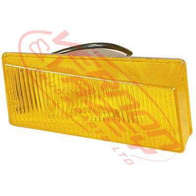 3780094-91 - FOG LAMP - L/H - YELLOW - MITSUBISHI FP418/FT413/FT415 1984-96