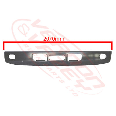 3787090-00 - FRONT BUMPER - NARROW - W/FOG - MITSUBISHI FM615/FK516 1994- AFTERMARKET