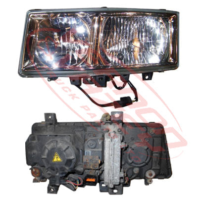3787094-5S - HEADLAMP - L/H - W/POWER PACK - 2002- - MITSUBISHI FM615/FK516 1994- GENUINE RECYCLED