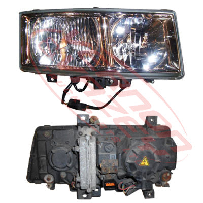 3787094-6S - HEADLAMP - R/H - W/POWER PACK - 2002- - MITSUBISHI FM615/FK516 1994- GENUINE RECYCLED