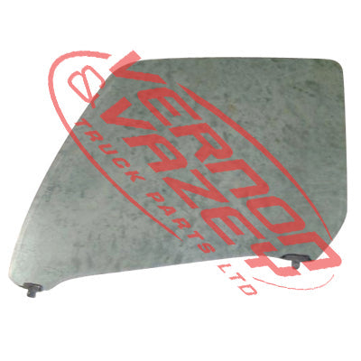 3787110-87S - GLASS - FRONT DOOR - L/H  - MITSUBISHI FIGHTER 2006- GENUINE RECYCLED