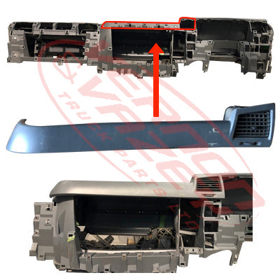 3787134-14S - DASH VENT PANEL - CENTRE - N/C - MITSUBISHI FIGHTER 2006- GENUINE RECYCLED