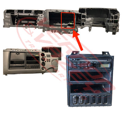 3787134-16S - DASH CUBBY BOX - STEREO - N/C - MITSUBISHI FIGHTER 2006- GENUINE RECYCLED