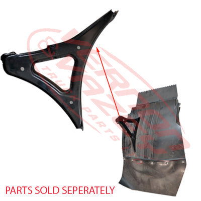 3787152-21S - MUDGUARD BRACKET - FRONT - L/H - MITSUBISHI FIGHTER 2006- GENUINE RECYCLED