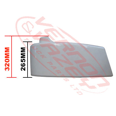 3787190-22S - FRONT BUMPER GARNISH - R/H - 320MM HIGH - MITSUBISHI FIGHTER 2006-  H/L IN CORNER PANEL GENUINE RECYCLED