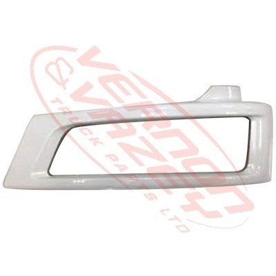 3787190-27 - FRONT BUMPER GARNISH - L/H -  240MM HIGH - MITSUBISHI FIGHTER 2006 - H/L IN BUMPER
