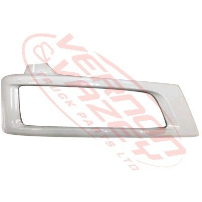 3787190-28 - FRONT BUMPER GARNISH - R/H -  240MM HIGH - MITSUBISHI FIGHTER 2006 - H/L IN BUMPER