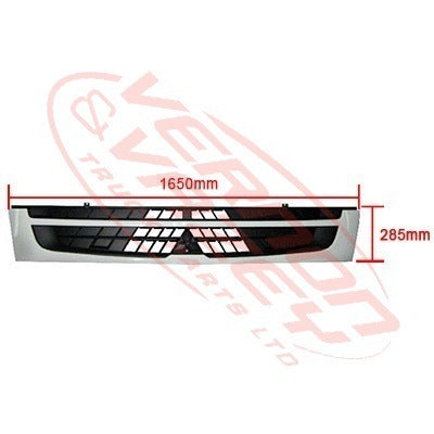 3787199-00 - GRILLE - WIDE - SINGLE BAR TYPE - MITSUBISHI FIGHTER 2006-