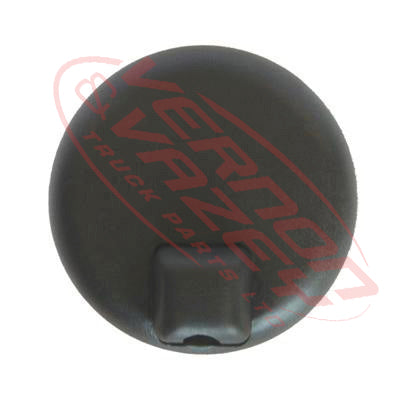 3788016-03S - MIRROR HEAD - L/H - 250mm ROUND - BALL 30mm - MITSUBISHI FP517/FP519/FP350 1997- GENUINE RECYCLED