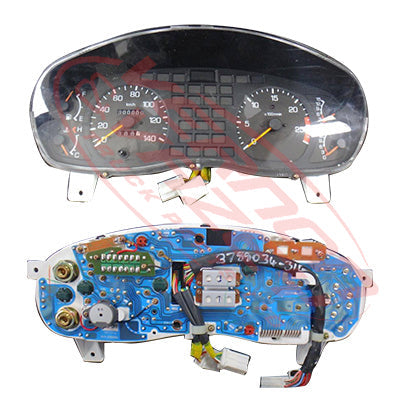 3788034-30S - SPEEDO  CLUSTER - ELECTRIC - TWIN AIR NZ NEW - MITSUBISHI FP517/FP519/FP350 1997- GENUINE RECYCLED