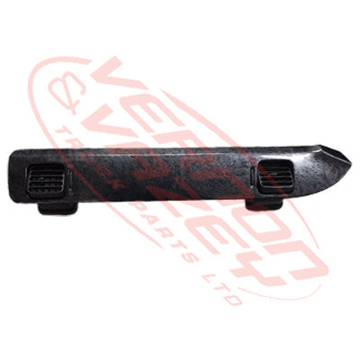 3788134-03B - DASH PAD - UPPER WITH  VENTS - L/H - BLACK AND SILVER - MITSUBISHI FP50/FV50/HD EURO V 2008- GENUINE RECYCLED