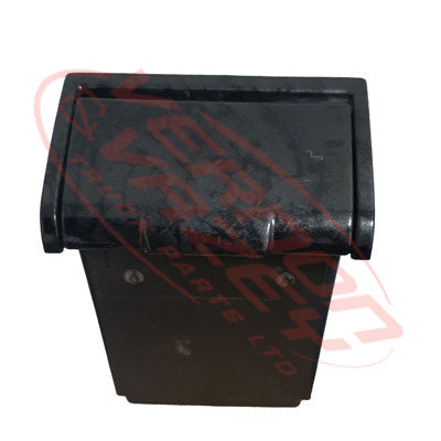 3788153-01B - ASH TRAY - DOOR - BLACK AND SILVER - MITSUBISHI FP50/FV50/HD EURO V 2008- GENUINE RECYCLED