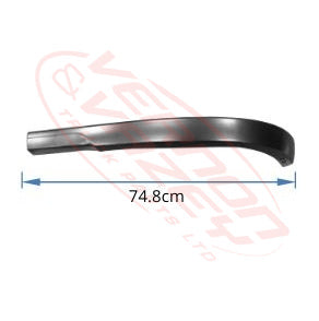 3788290-21 - FRONT BUMPER APRON - L/H (EDP) - HIGH/ LOW - MITSUBISHI SHOGUN FP/FV/FS EURO V 2017- AFTERMARKET