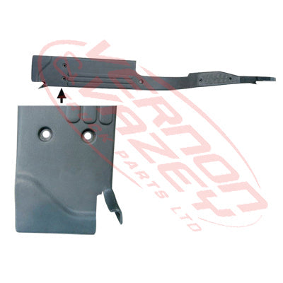 3798000-02S - GUARD - KICK TRIM - R/H - WIDE CAB - MITSUBISHI CANTER FE5/FE6 1994- GENUINE RECYCLED