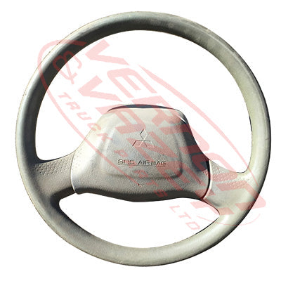 3798033-05S - STEERING WHEEL - AIRBAG TYPE - MITSUBISHI CANTER FE5/FE6 1994- GENUINE RECYCLED