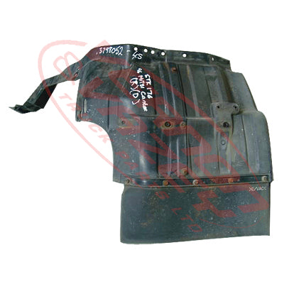 3798052-08S - REAR MUD GUARD - R/H - WIDE - MITSUBISHI CANTER FE5/FE6 1994- GENUINE RECYCLED