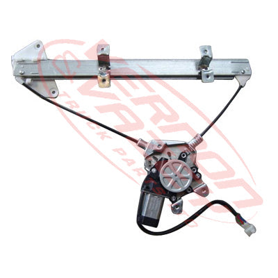 3798060-6S - WINDOW REGULATOR - ELECTRIC W/MOTOR 24V - R/H - MITSUBISHI CANTER FE5/FE6 1994- GENUINE RECYCLED