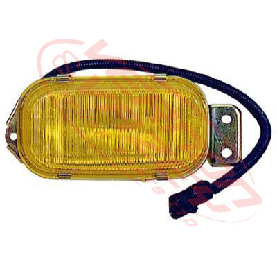 3798094-82S - FOG LAMP - R/H - YELLOW - MITSUBISHI CANTER FE5/FE6 1994- GENUINE RECYCLED