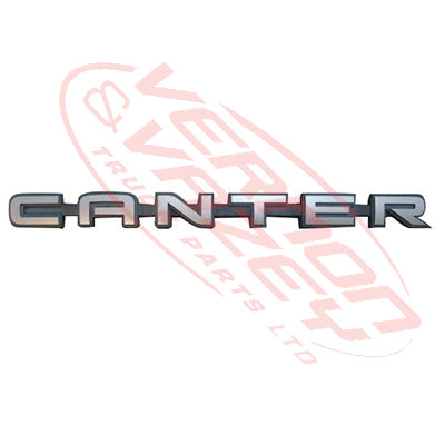 3798099-78S - BADGE - GRILLE - CANTER - TAPPERED GRILLE - MITSUBISHI CANTER FE5/FE6 1994- GENUINE RECYCLED