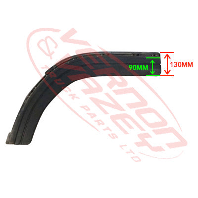 3798100-09S - GUARD OUTER RUBBER - L/H - N/CAB - MITSUBISHI CANTER FE7/FE8 2005- GENUINE RECYCLED