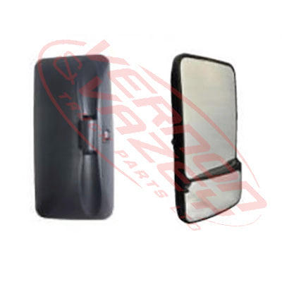 3798116-05 - MIRROR HEAD - L=R - MANUAL - SPLIT GLASS - MITSUBISHI CANTER FE7/FE8 2005-