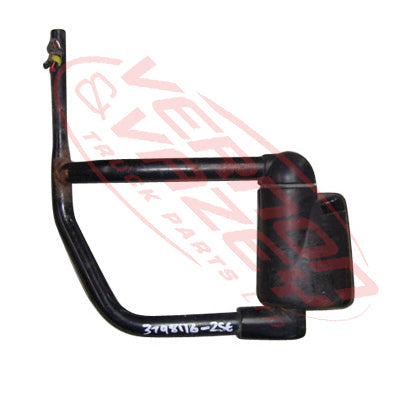 3798116-08S - MIRROR ARM - DOOR MOUNT - R/H - 250mm LONG - HEATED - MITSUBISHI CANTER FE7/FE8 2005- GENUINE RECYCLED